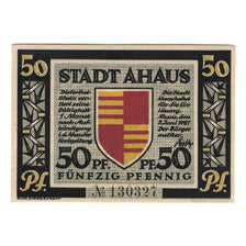Banconote, Germania, Ahaus Stadt, 50 Pfennig, village, 1921, 1921-06-07, SPL-
