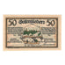Banconote, Germania, Gatersleben Gemeinde, 50 Pfennig, train, 1921, 1921-07-30