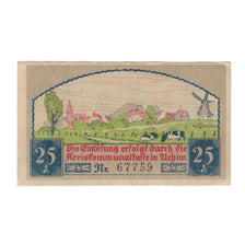 Billet, Allemagne, Achim Kreis, 25 Pfennig, paysage 1, 1921, 1921-01-15, SUP