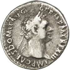 Moneta, Domitia, Denarius, Roma, MB+, Argento, RIC:177