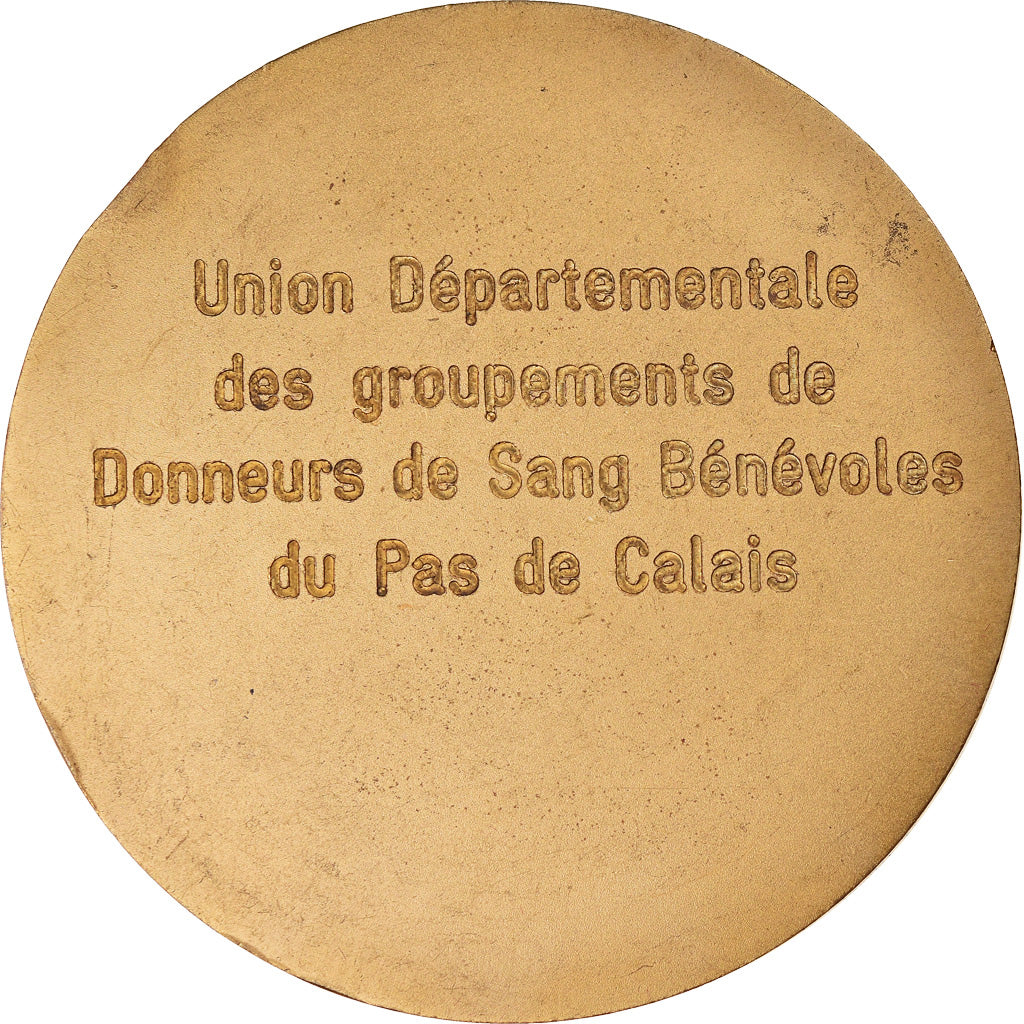 France, Medal, Union des Donneurs de Sang Bénévoles du Pas-de-Calais, Pichard