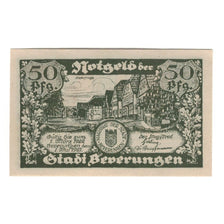 Banknote, Germany, Beverungen Stadt, 50 Pfennig, Village 3, 1921, 1922-03-01