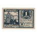 Banknote, Germany, Beverungen Stadt, 1 Mark, Maison, 1921, 1922-03-01