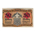 Billete, Alemania, Bernstadt Stadt, 50 Pfennig, ange, 1920, EBC, Mehl:36.1