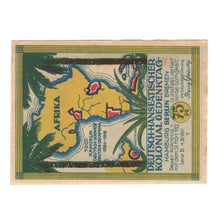 Banknote, Germany, Berlin Deutsch-Hanseatischer Kolonialgedanktag, 75 Pfennig