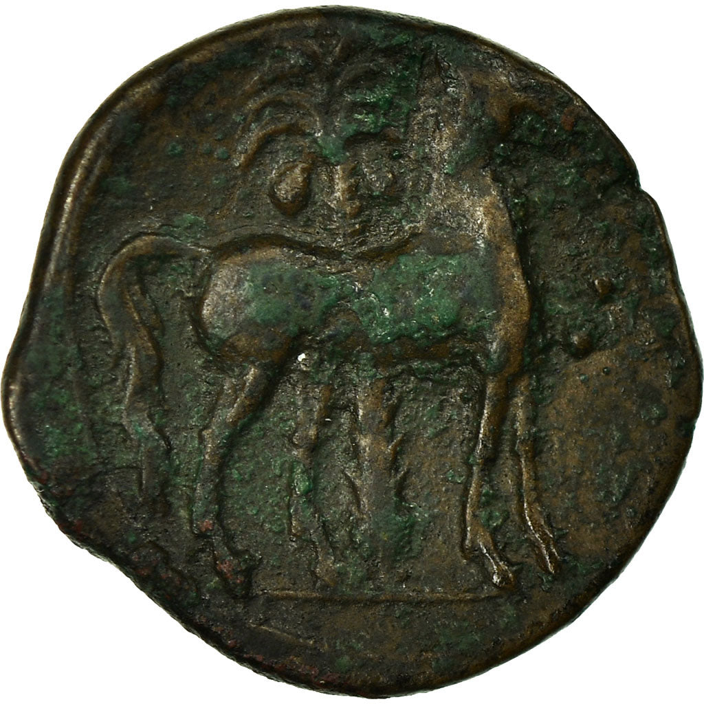 Monnaie, Carthage, Zeugitane, Tanit, Bronze, Carthage, TTB+, Bronze