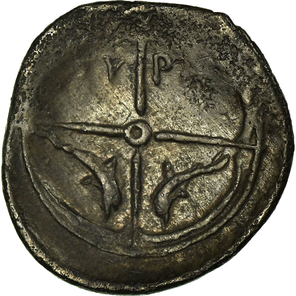 Coin, SICILIA, Syracuse, Arethusa, nymph, Hemilitron, Syracuse, AU(50-53)