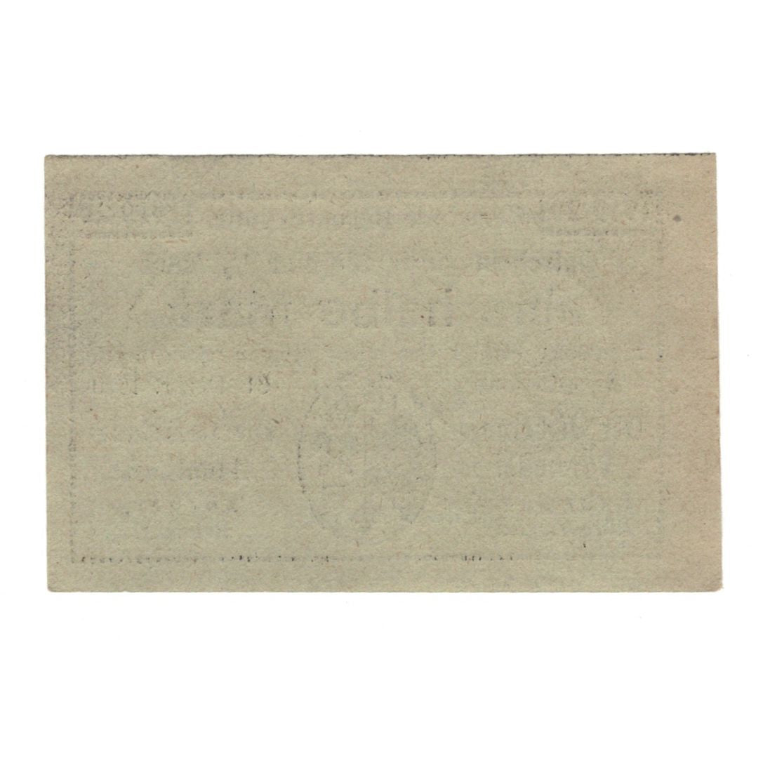 Banconote, Germania, Bismarckhütte Gemeinde, 1/2 Mark, Ecusson, 1920