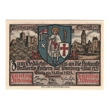 Banknote, Germany, Eisenach Stadt, 50 Pfennig, personnage 4, 1921, 1921-05-31