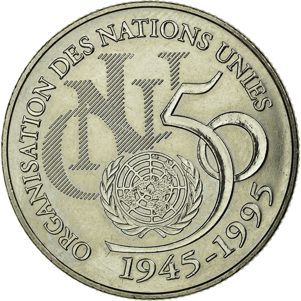 Coin, France, 5 Francs, 1995, MS(63), Cupro-nickel, Gadoury:776