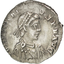 Honorius, Siliqua, Milan, AU(50-53), Silver, RIC #26, 1.42