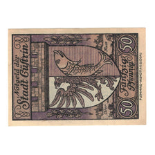 Geldschein, Deutschland, Cüstrin Stadt, 50 Pfennig, Poissons 1, 1921