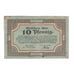 Banknote, Germany, Höhscheid Stadt, 10 Pfennig, valeur faciale, 1920
