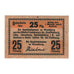 Banknote, Germany, Hirschberg i. Schles Stadt, 25 Pfennig, valeur faciale, 1920