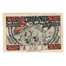 Banknote, Germany, Elmshorn Stadt, 50 Pfennig, personnage, 1921 (1922)