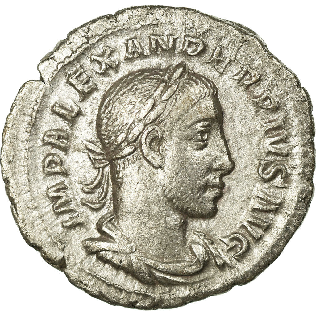 Coin, Severus Alexander, Denarius, 231-235, Roma, AU(50-53), Silver, RIC:246