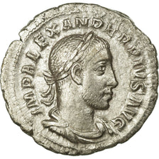 Coin, Severus Alexander, Denarius, 231-235, Roma, AU(50-53), Silver, RIC:246