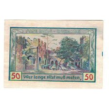 Banknote, Germany, Freiburg i. Schles, 50 Pfennig, paysage, 1921, UNC(60-62)