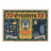 Banknote, Germany, Grunberg Stadt, 75 Pfennig, personnage, 1921, 1921-12-31