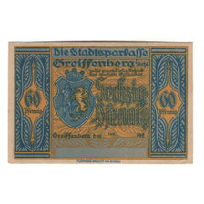 Banknote, Germany, Greiffenberg, 60 Pfennig, personnage, UNC(64), Mehl:470.3b