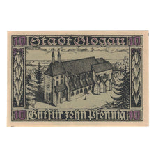 Banknote, Germany, Glogau, 10 Pfennig, personnage 1, 1920, 1920-12-01