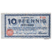 Banknote, Germany, Köln Stadt, 10 Pfennig, Eglise 10, 1921, 1920-11-01