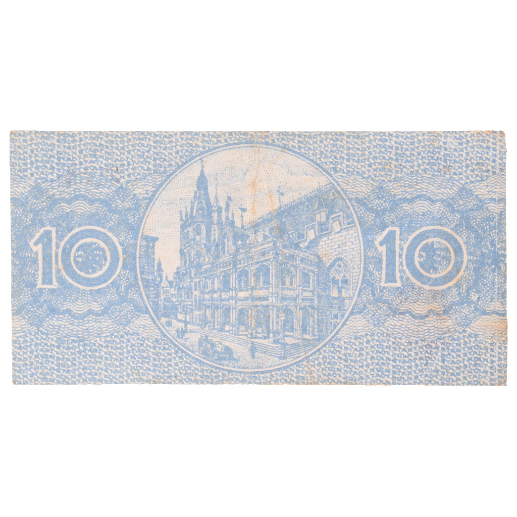 Banknote, Germany, Köln Stadt, 10 Pfennig, Eglise 10, 1921, 1920-11-01