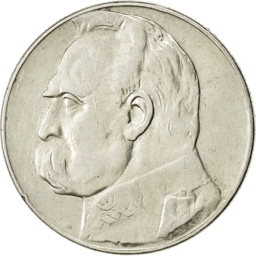 Pologne, 10 Zlotych, 1935, Varsovie, KM 29