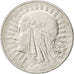 Polonia, 10 Zlotych, 1933, Warsaw, BB, Argento, KM:22