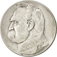 POLAND, 5 Zlotych, 1934, Warsaw, KM #28, EF(40-45), Silver, 28, 10.93