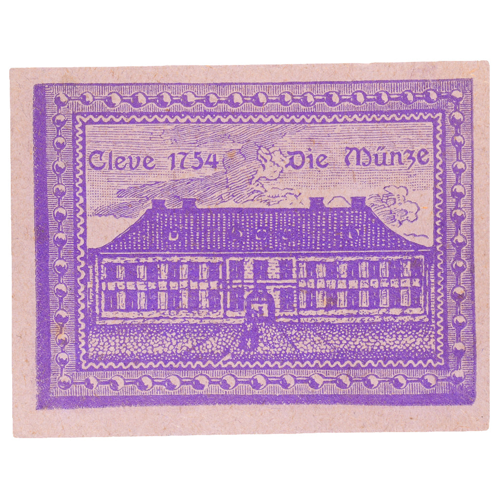 Biljet, Duitsland, Cleve Stadt, 10 Pfennig, valeur faciale, 1922, 1921_09_14