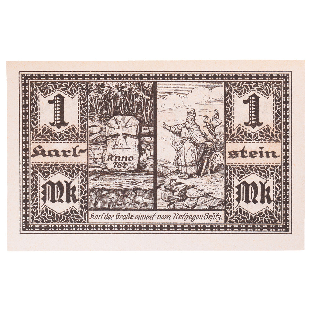 Banknote, Germany, Herstelle, 1 Mark, personnage, 1921, 1921-11-01, UNC(65-70)