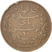 Monnaie, Tunisie, Muhammad al-Hadi Bey, 10 Centimes, 1904, Paris, TTB, Bronze