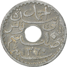 Münze, Tunesien, Ahmad Pasha Bey, 10 Centimes, 1941, Paris, SS, Zinc, KM:267