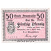 Banknote, Germany, Arnswalde Stadt, 50 Pfennig, Blason, 1919, 1919-04-01