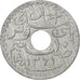 Moneta, Tunisia, Ahmad Pasha Bey, 10 Centimes, 1942, Paris, MS(63), Cynk, KM:267
