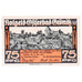 Banknote, Germany, Grömitz Gemeinde, 75 Pfennig, plage 1, 1921, 1921-05-12