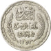 TUNISIA, 5 Francs, 1934, Paris, KM #261, AU(50-53), Silver, 4.94