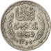 TUNISIA, 5 Francs, 1936, Paris, KM #261, AU(50-53), Silver, 4.96