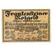 Banknote, Germany, Frankenstein Stadt, 25 Pfennig, ruelle, 1920, 1920-12-10