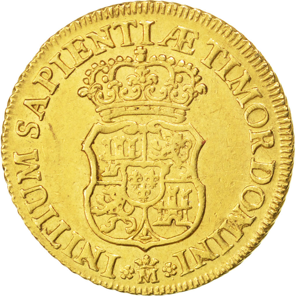 Spain, Philip V, 2 Escudos, 1730, Madrid, KM:352, PCGS AU55