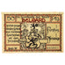 Banknote, Germany, Belgard a. Persante Stadt, 50 Pfennig, personnage