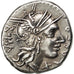 Fabia, Denarius, Roma, AU(50-53), Silver, Babelon #1, 3.92