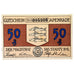 Banknote, Germany, Apenrade Stadt, 50 Pfennig, Poissons 1, 1920, AU(55-58)