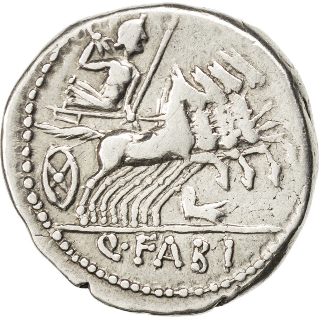 Fabia, Denarius, Roma, BB, Argento, Babelon:1