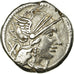Coin, Plutia, Denarius, Roma, AU(50-53), Silver, Babelon:1