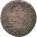 FRANCE, Double Tournois, VF(20-25), Copper, CGKL #662, 2.68