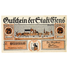 Banknote, Germany, Esens Stadt, 25 Pfennig, village, UNC(60-62), Mehl:E29.3