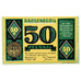 Banknote, Germany, Dahlenburg, 50 Pfennig, personnage, 1921, 1921-09-15