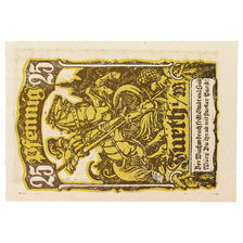 Banknote, Germany, Furth im Wald Stadt, 25 Pfennig, cavalier, 1921, 1921-07-01